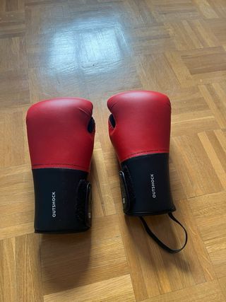 Guantes Boxeo Rojo/Negro 10oz
