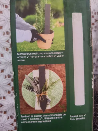 Marcadores para plantas Parkside