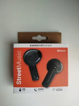 Auriculares Energy Sistem Bluetooth Negros