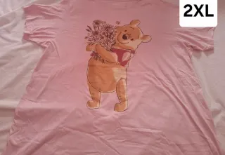 Camiseta Negra 4XL Disney El Rey León