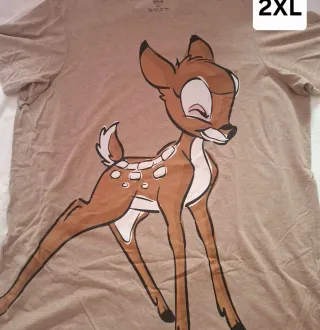 Camiseta Negra 4XL Disney El Rey León