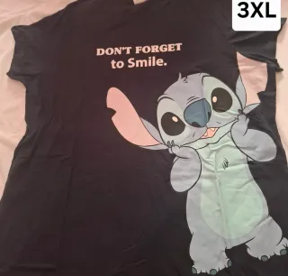 Camiseta Negra 4XL Disney El Rey León