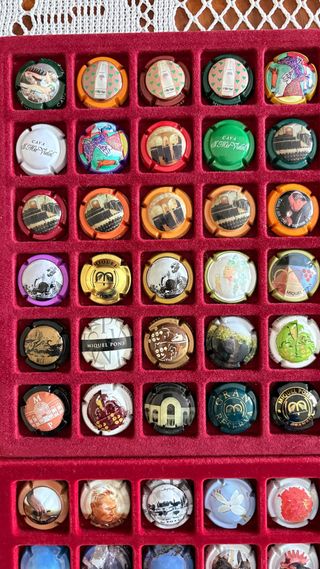 Lote 175 Placas de Cava MONT-FERRAN *MIR VIDAL.etc