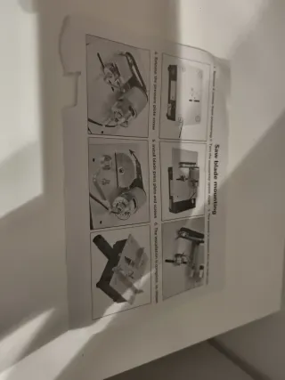 Mini sierra de mesa 24V