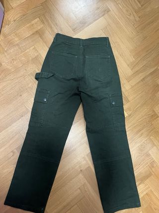 Pantalones cargo verde