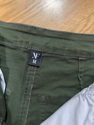 Pantalones cargo verde