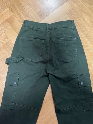 Pantalones cargo verde