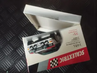 Caja Scalextric Audi Quattro 1981 25 Aniversario