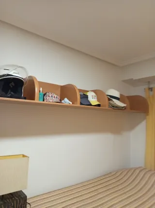 Cama madera 4 cajones grandes, estantería regalo.