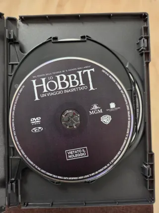 Lo hobbit trilogia cinematografica dvd