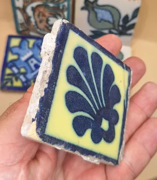 Lote 6 Azulejos Olambrilla Antiguos