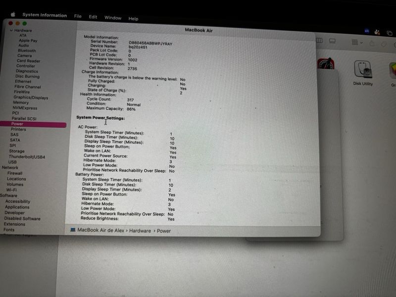 Macbook Air M1 (2020) 13” 256GB SDD, 8 GB RAM afbeelding 6