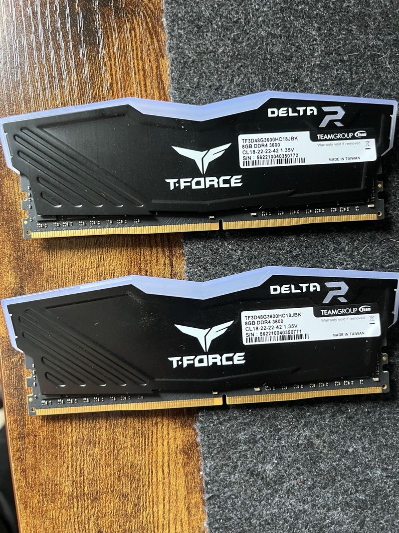RAM T-Force Delta RGB DDR4 16GB