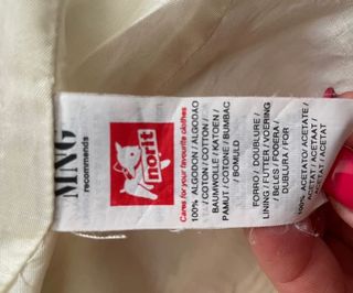 Chaqueta Mango Algodón Talla M