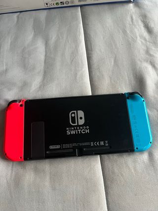 Nintendo Switch Neon Blue/Red + Mando Pro Wireless