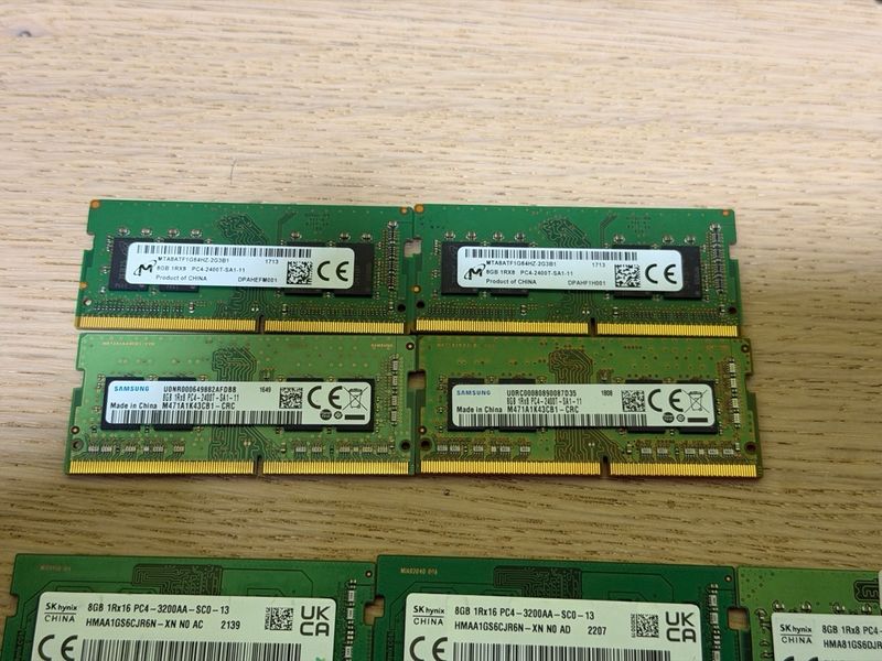 16 x 8GB DDR4 3200 y 2400 afbeelding 2