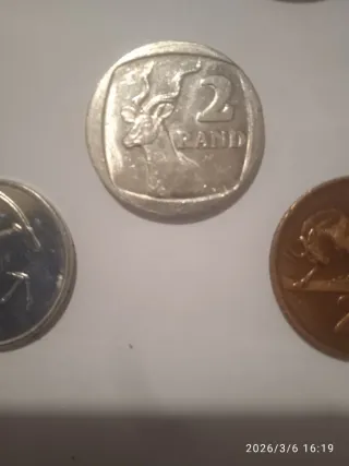 Lote monedas africanas