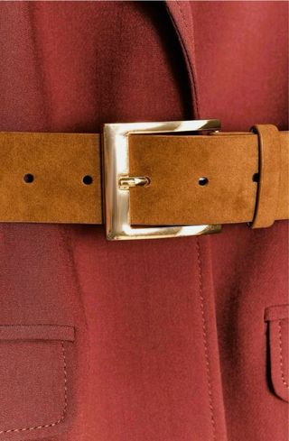 Blazer Zara con cinturón