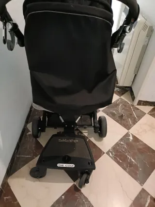 Carrito con plataforma por hermano Skate Be Cool