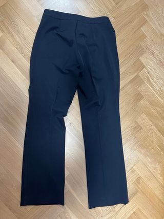 Pantalones de traje negros mujer