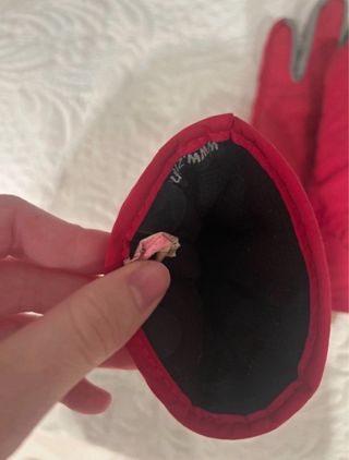 Guantes de esquí rojos Ziener