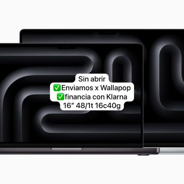 MacBook Pro 16 M4 Max 48GB 1TB SIN ABRIR