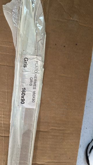 Plato de ducha resina gris 160x80cm