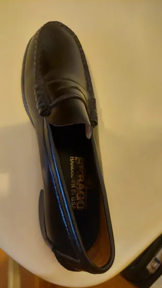 Zapatos Sebago Negro Talla 45