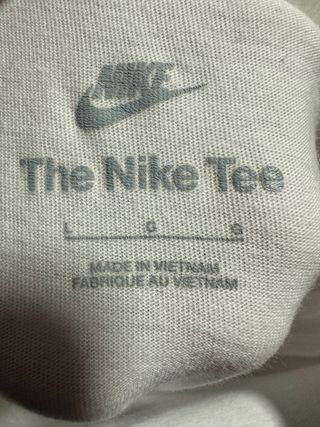 Camiseta Nike Blanca Manga Larga Talla L