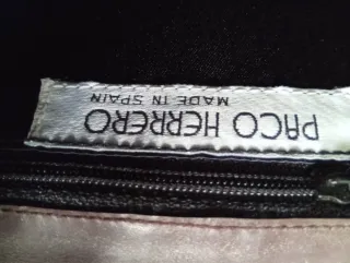 Bolso piel marrón Paco Herrero