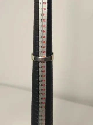 Anillo Plata Ley Piedra Azul cielo 19,4/T.59,5