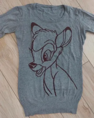 Pullover donna stampa Bambi Taglia M