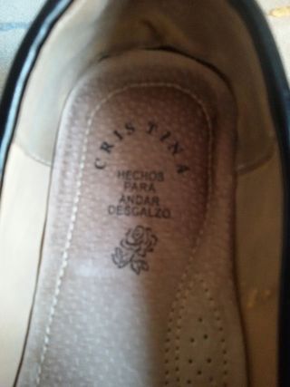 Zapatos confort negros talla 39