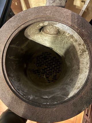 Estufa de leña- Cocina.