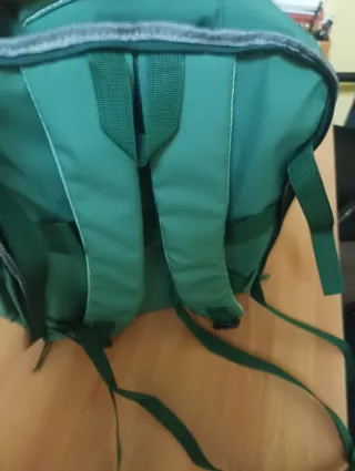 Mochila de viaje avion