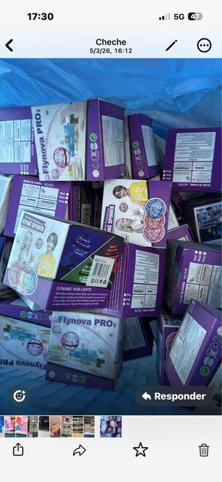 Flynova Pro - Spinner Volador con Luces RGB