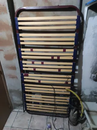 Somier metálico y de madera