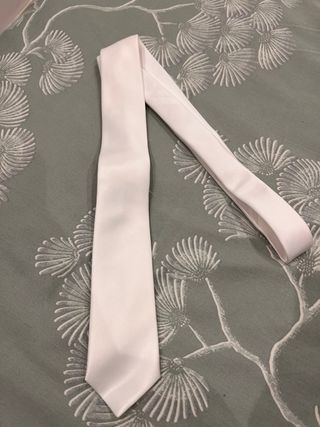 Lote 7 corbatas grises y multicolor