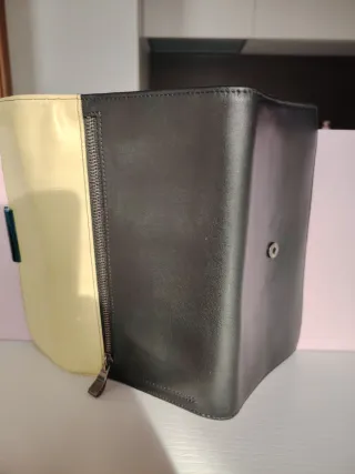 Portafoglio Mandarina Duck giallo/nero/bluette