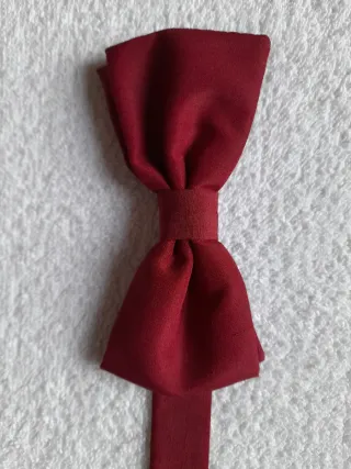 Papillon uomo bordeaux