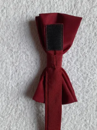 Papillon uomo bordeaux