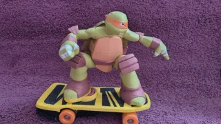 Tortuga Ninja XL, Miguelangelo con Patineta