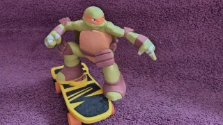 Tortuga Ninja XL, Miguelangelo con Patineta