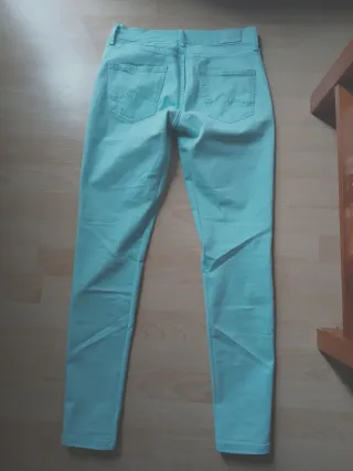 Pantalón Pepe Jeans Skinny Fit Verde Azul