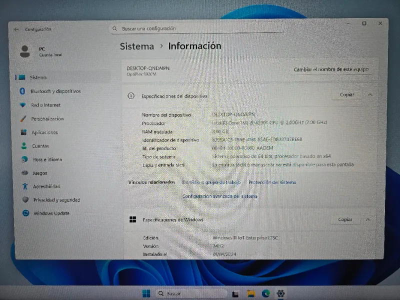 Dell 9020 i5 8GB RAM 500GB Windows 11 Office afbeelding 5