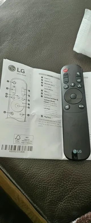 Barra de Sonido LG QP5 Negra