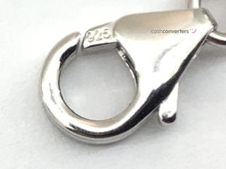 pulsera plata 925mm con piedra con circonita