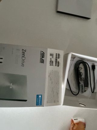 Grabadora externa ASUS Plata