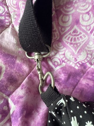 Bandolera mochila grande fin de semana estampado a