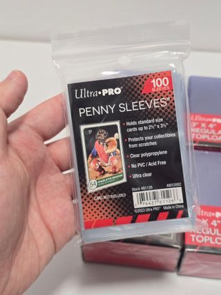 Pack 100 Toploader + 100 Sleeves Ultra Pro